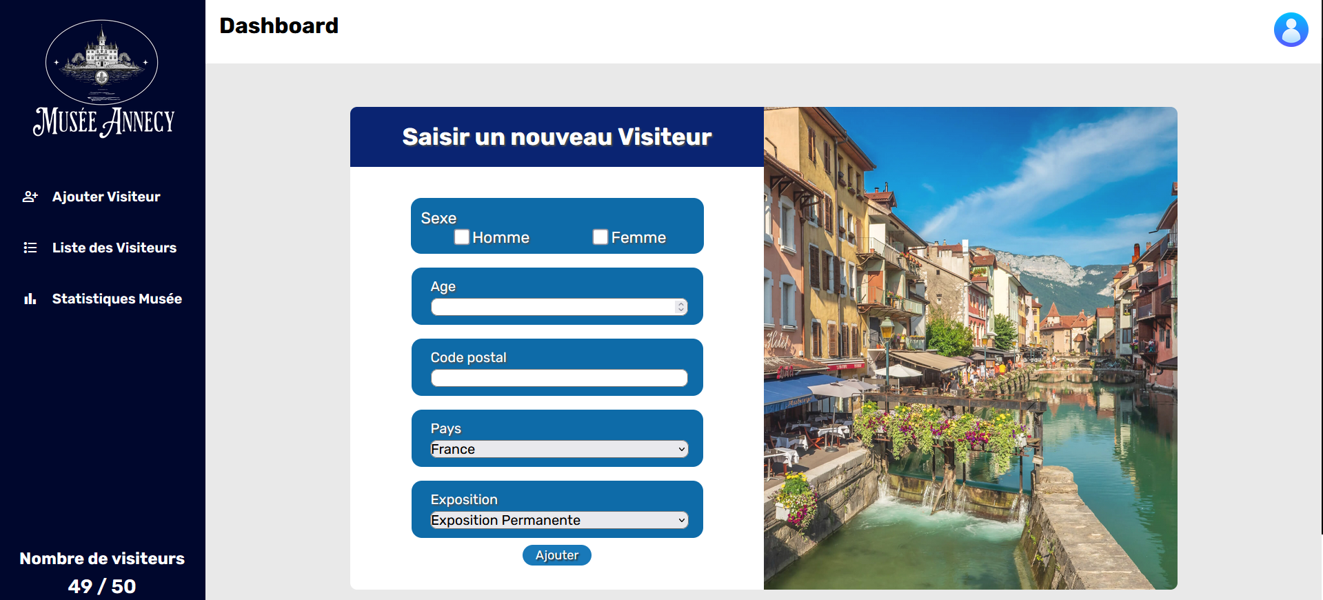 Projet musée