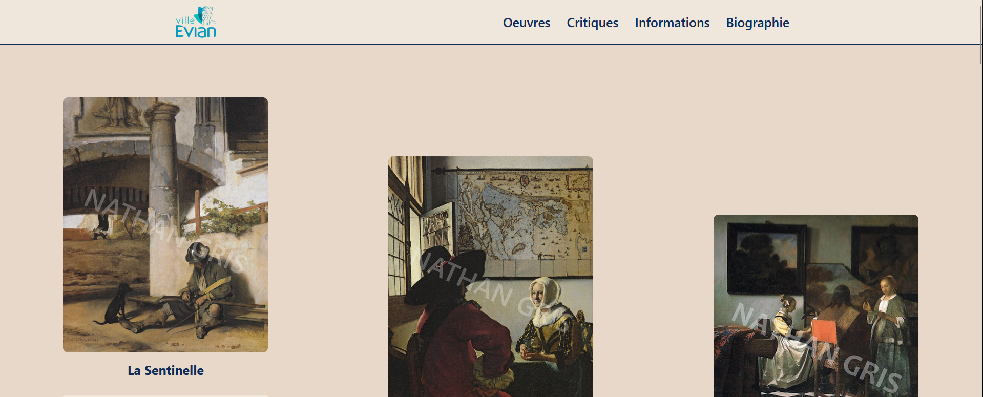 Projet Vermeer